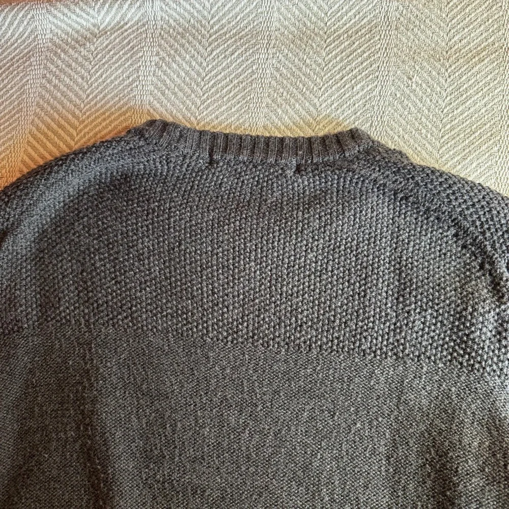 Icebreaker Waypoint Crewe‎ Merino Wool Sweater Mens Small Charcoal Gray